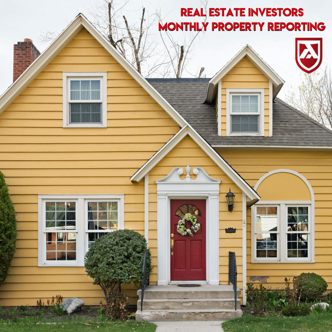 Monthly Property Reporting for Investors. A checklist